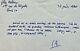 Gilles Deleuze Handwritten Letter Signed By Michel Bulteau