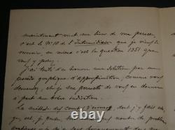 Giuseppe Jung Autograph letter signed to Charles-Ange Laisant, Milan, 1898