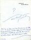 Guitry Signed Autograph Letter Original Edition 1956