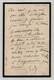 Gustave Dor&eacute; Signed Handwritten Letter: Missed Train And Dinner At The Aquarium, 19th Century