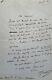 Gustave Flaubert, Autographed Letter Signed To A Gentleman, 1870. Alexandre Dumas