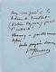Gustave Flaubert Signed Autograph Letter (unpublished) On The Theatre Of Bouilhet