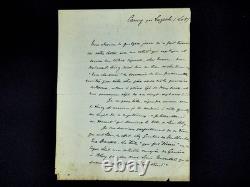 Gustave GUICHES signed autograph letter Huysmans Malherbe Bloy 1931