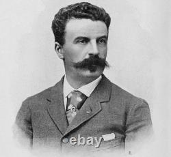 Guy de MAUPASSANT Autograph letter card signed Very beautiful signature