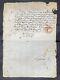 Henri Iv Letter Signed With Seal Marshal De Cossé & Auvergne 1604