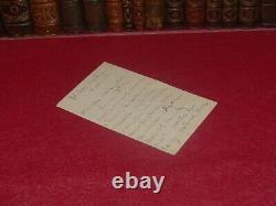 HENRY DAVRAY LETTER SIGNED BY STUART MERRILL (American Poet) 1901