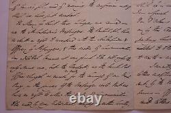 Handwritten Autographed Letter Signed by Arthur Wellesley de Wellington (1769-52)