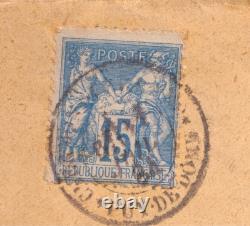 Henri BERGSON Autographed letter signed 1884 Clermont Gannat Vichy