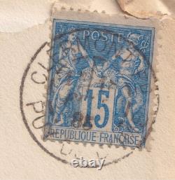 Henri BERGSON seeks the law of things 1885 Autographed letter signed