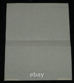 Henri Barbusse Set of 4 signed autographed and typed letters 1906