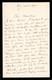 Henri Becquerel Handwritten Signed Letter. The Natural History Museum. 1892