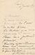 Henri Fantin- Latour Autograph Letter Signed Thank You For The Notice About His Father