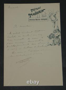 Henri Fursy: Collection of 9 Signed Autograph Letters and Documents + Film Photograph
