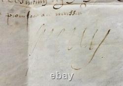 Henri IV King Of France Document / Signed Letter About Connétable Et Guise 1598