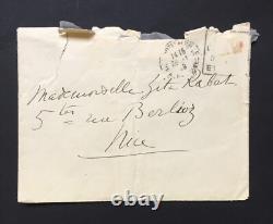 Henri MATISSE Autographed letter signed To his model Zita Odalisques 1929 Henri MATISSE Autographed letter signed To his model Zita Odalisques 1929