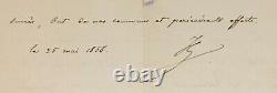 Henri V Comte De Chambord Autograph Letter Signed Union And Royalist Success