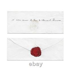 Henri d'ARTOIS, Count of CHAMBORD / Signed Autograph Letter / Venice / Souvenir