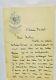 Henry Bataille Beautiful And Long Handwritten Signed Letter