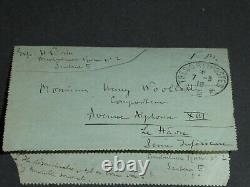 Henry Février SIGNED AUTOGRAPH LETTER from the Front To Henri Woolet 1916 WW1