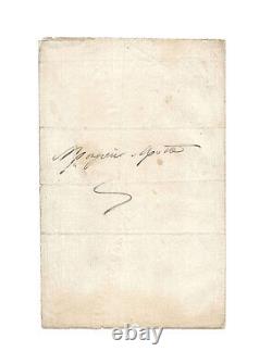 Honoré de BALZAC / Autographed Letter Signed / Philosophical Tales / Novels