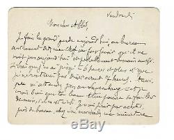 Huysmans / Letter Autograph Signed To Abbe Mugnier / Missel