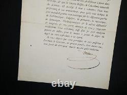 Jacques-Léonard Muller Signed Autograph Letter Empire