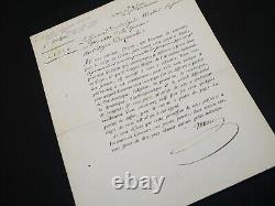 Jacques-Léonard Muller Signed Autograph Letter Empire