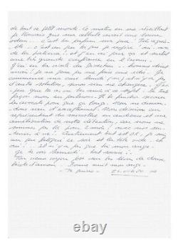 Jacques MESRINE / Autographed Letter Signed / Badinter / Death Instinct / 1977