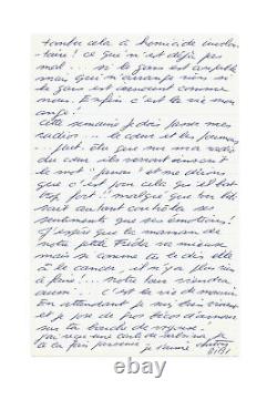 Jacques MESRINE / Autographed Signed Letter / Prison / Quebec / Escape / Crime