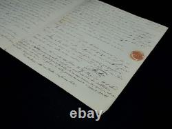 Jean Alexandre Buchon, autograph letter signed, “Anacreon to Gail,” 1816