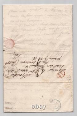 Jean-Baptiste ROQUES 2 Autographed Letters Signed to Artaud de Montor 1837/38