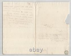 Jean-Baptiste ROQUES 2 Autographed Letters Signed to Artaud de Montor 1837/38 Jean-Baptiste ROQUES 2 Autographed Letters Signed to Artaud de Montor 1837/38