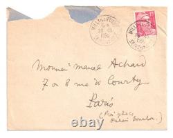 Jean Cocteau and the critics, autograph signed letter, Orpheus, 1950