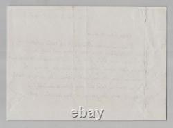 Jean Denoël Set of 3 Signed Autograph Letters The Death of Max Jacob