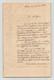 Jean-gustave Courcelle-seneuil Signed Autographed Letter 1855