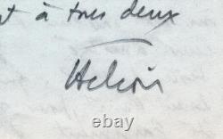 Jean Hélion Autograph Letter Signed to Raymond Queneau, 1966