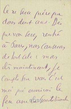 Jean Jaurès Autographed Letter Signed on Socialist History