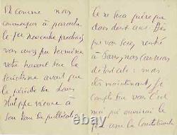 Jean Jaurès Autographed Letter Signed on Socialist History