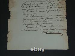 Jean-Pierre Archinard, autograph letter signed, addressed to Mr. Jossand, 1792