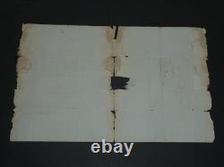Jean-Pierre Archinard, autograph letter signed, addressed to Mr. Jossand, 1792