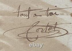 Jean Pierre CORTOT (sculptor) Autographed letter signed by David d'Angers