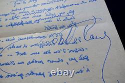 Jean Tharaud Signed Autographed Letter