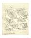 Jean-baptiste Berton / Autograhe Letter Signed / Napoleon Sainte Helene / 1820