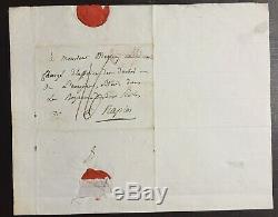 Joseph Fouche Autograph Letter Signed 1st Empire Duke Of Otranto