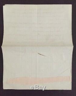 Joseph Fouche Important Letter Signed Berthier Chouannerie 3rd 1799