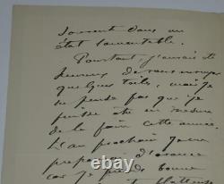 Joseph Paul Meslé Signed Autograph Letter Bordeaux Exhibition 1900