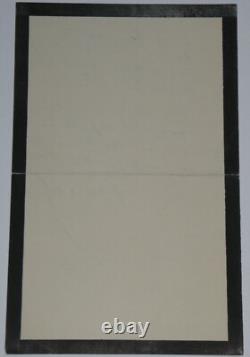 Joseph Paul Meslé Signed Autograph Letter Bordeaux Exhibition 1900