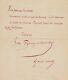 Jules Barbey D'aurevilly Autograph Letter Signed. On Literary Works