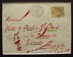 Jules Barbey D'aurevilly Very Beautiful Autograph Letter Signed To Hector Saint-maur
