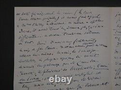 Jules JANIN, Writer Autographed Letter Signed, 5 pages